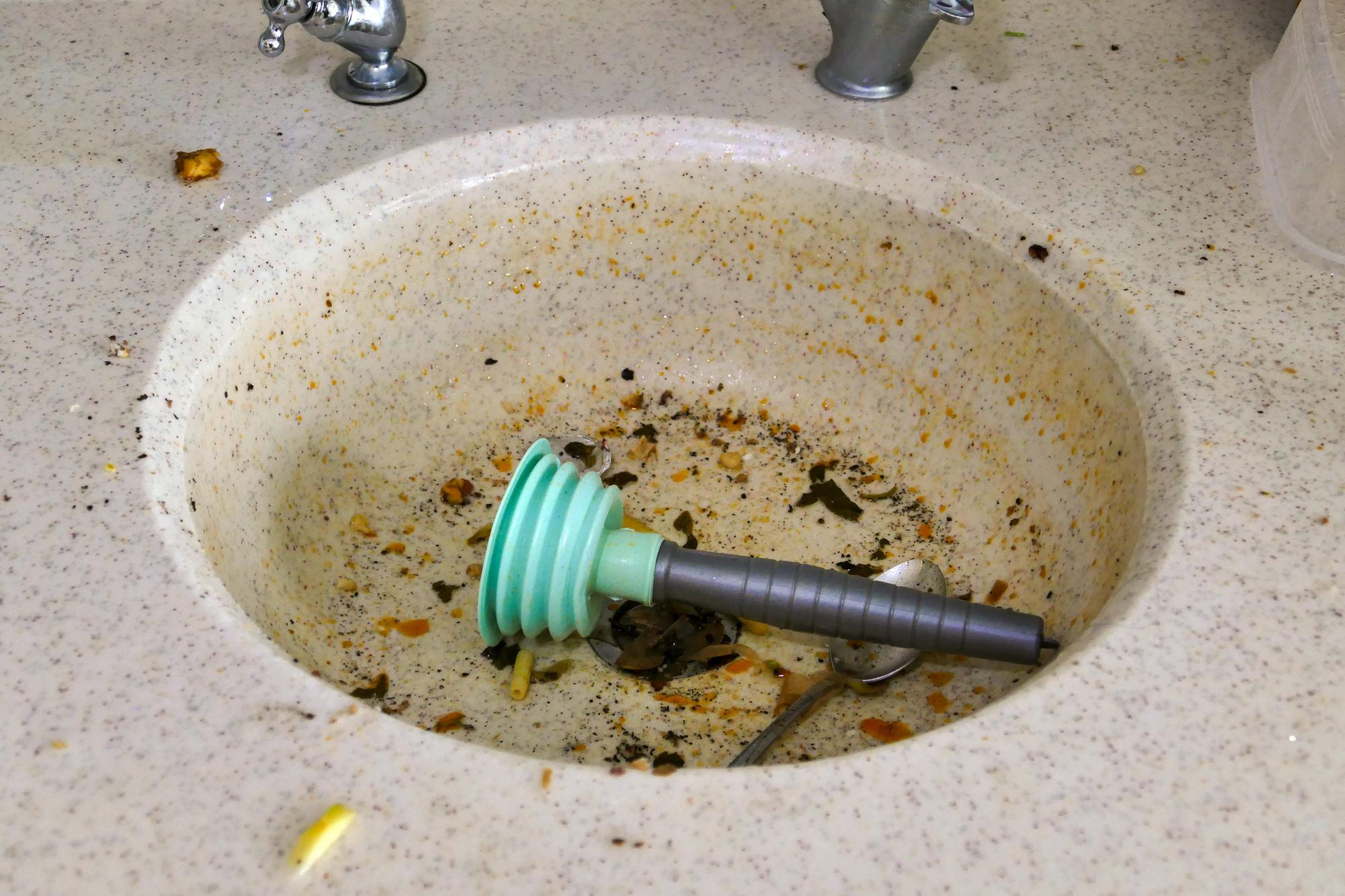 clogged drains