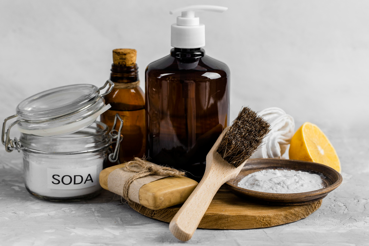 Natural methods for cleaning drains